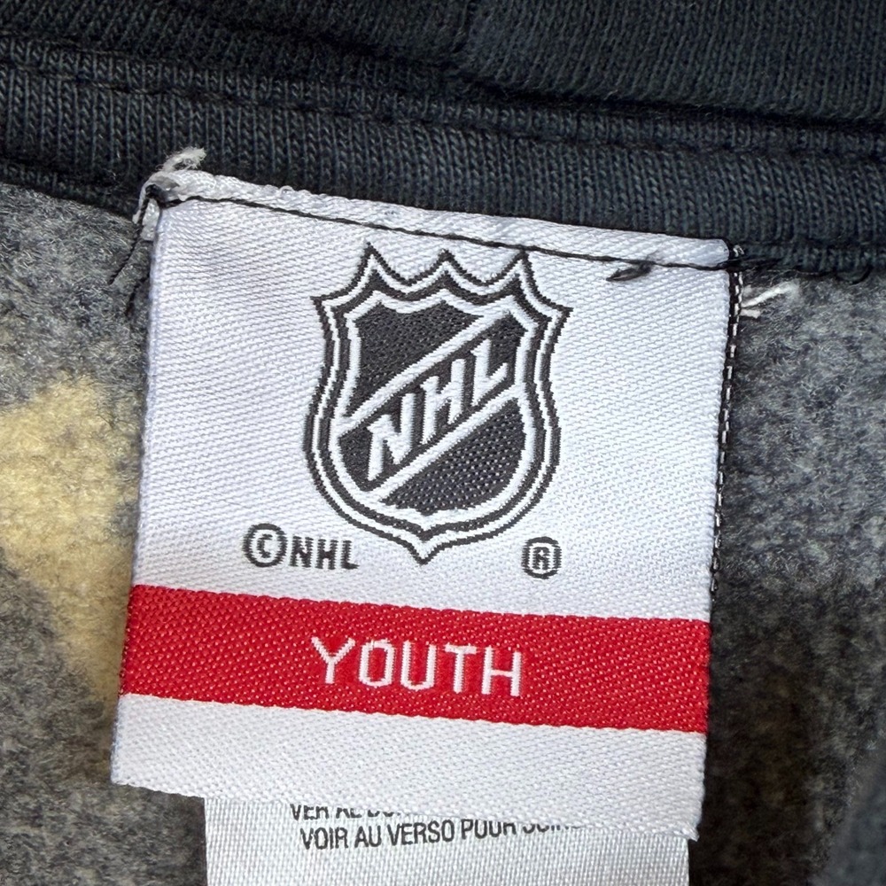 Youth Anaheim Ducks‎ Western Conference Bleached Hoodie Size L 14 16 NHL - Picture 8 of 12
